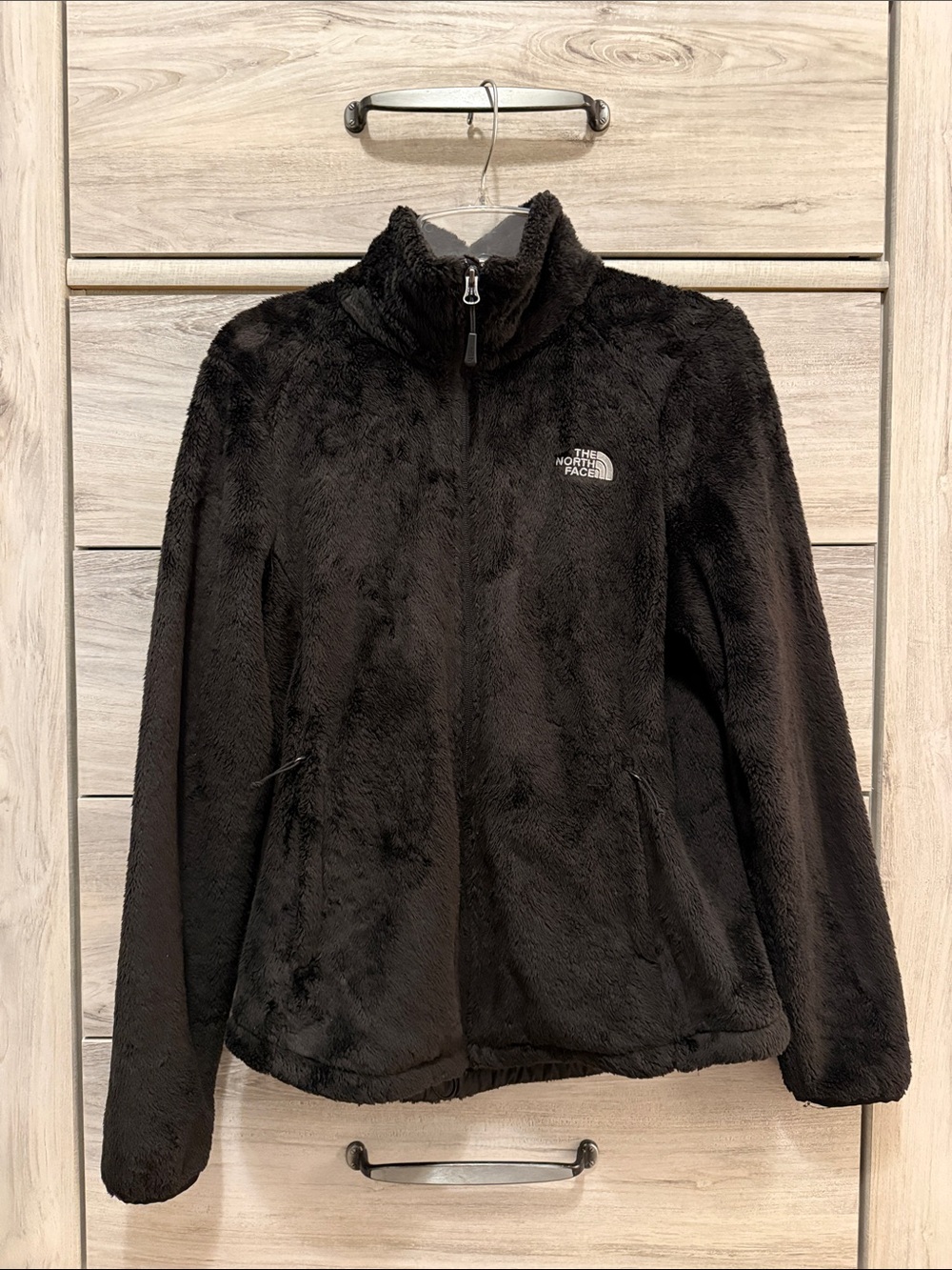 The North Face Women's Black Plush Fleece Jacket